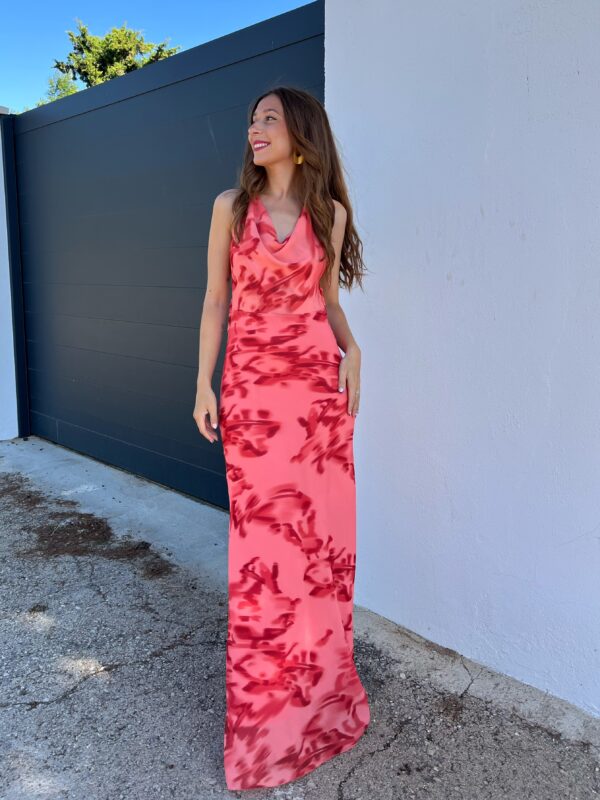 Vestido Joana Coral