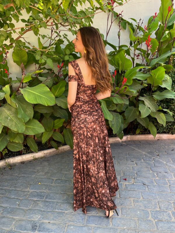 Vestido Punta Umbría Choco - Imagen 3