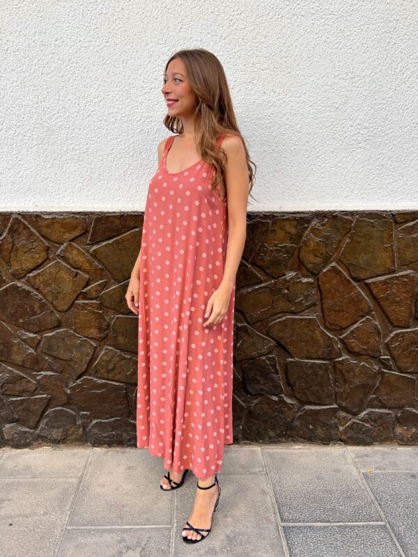 Vestido Lunares Rosa - Imagen 6