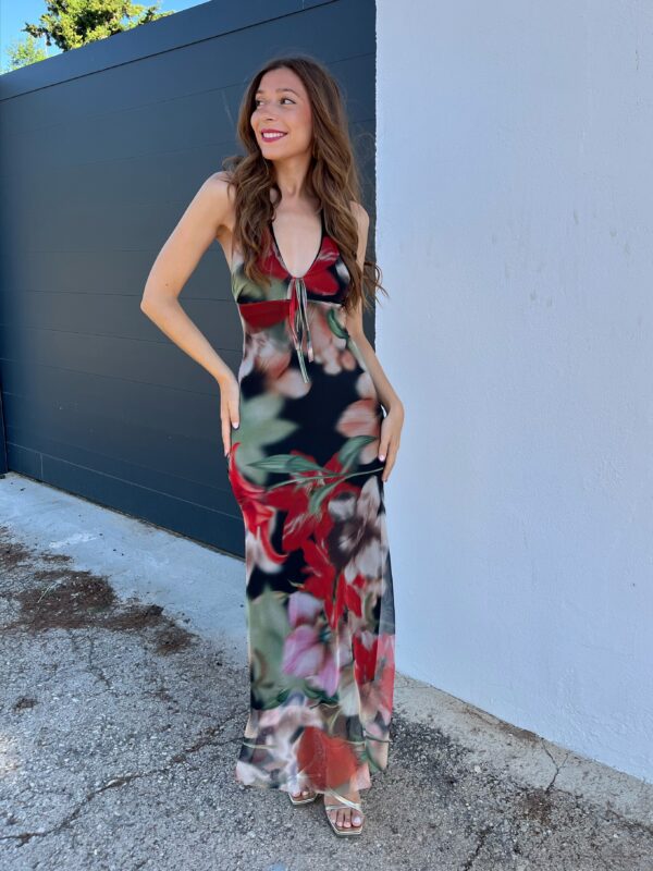Vestido Ginebra Rojo - Imagen 6