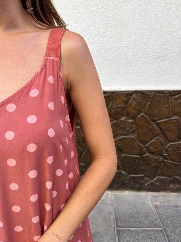 Vestido Lunares Rosa - Imagen 3