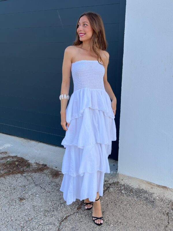 Vestido Zafiro Blanco - Imagen 5
