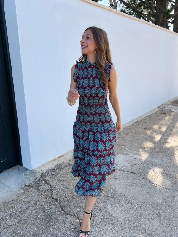 Vestido Nuba Azul - Imagen 5