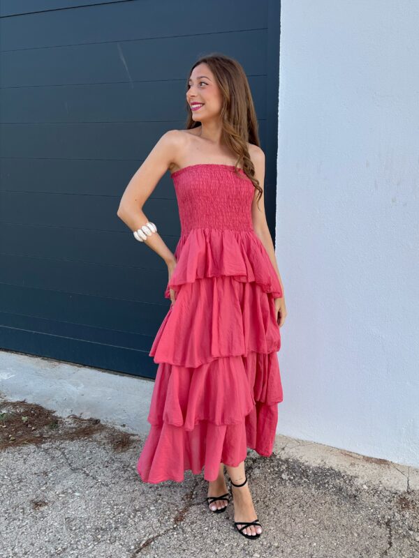 Vestido Zafiro Rosa - Imagen 6