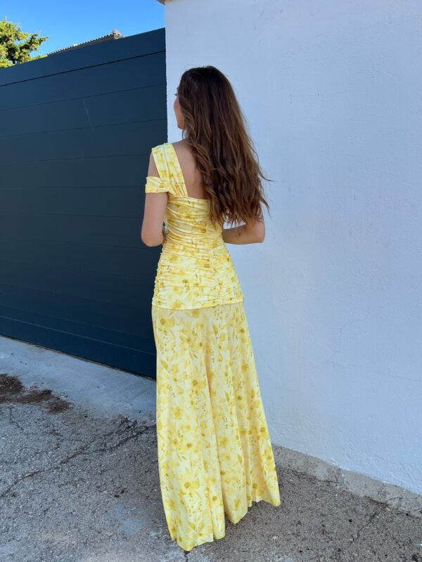 Vestido Punta Umbría Amarillo - Imagen 5