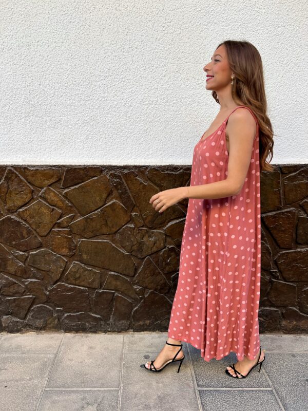 Vestido Lunares Rosa - Imagen 5