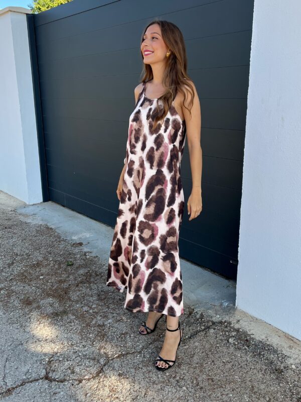 Vestido Leopardo Rosa - Imagen 3