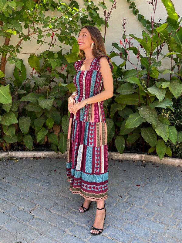 Vestido Zoco Morado - Imagen 5
