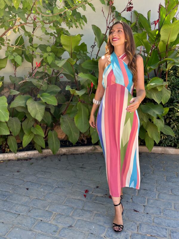 Vestido Raimbow Rosa - Imagen 5