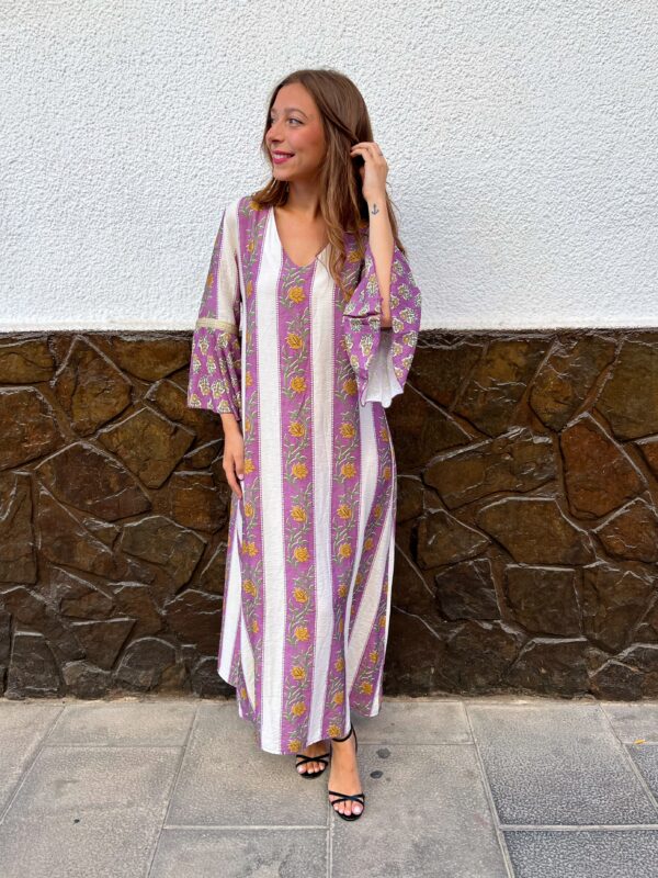 Túnica Boho Lila - Imagen 6