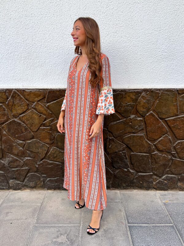Túnica Boho Naranja - Imagen 4