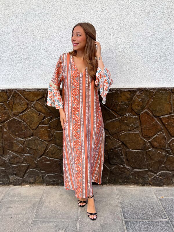 Túnica Boho Naranja