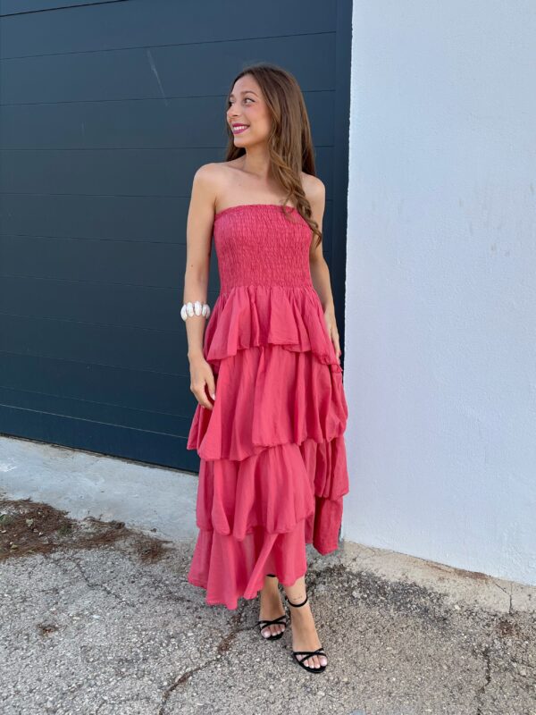 Vestido Zafiro Rosa