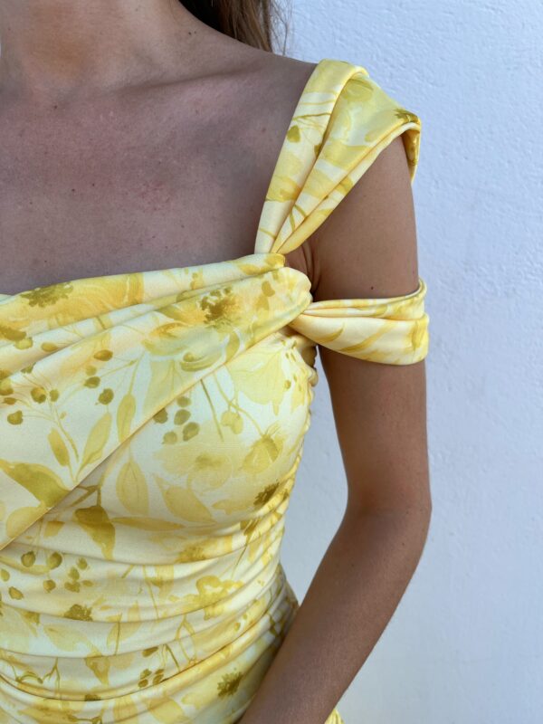 Vestido Punta Umbría Amarillo - Imagen 2