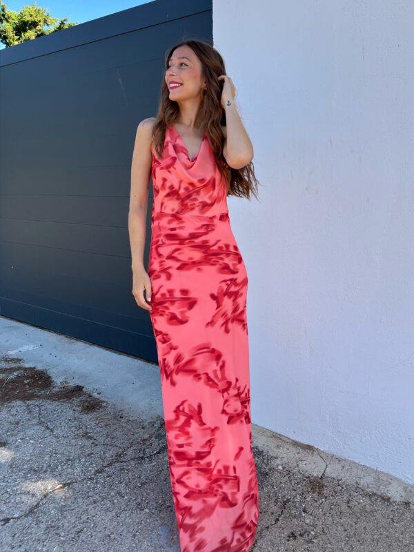 Vestido Joana Coral - Imagen 7