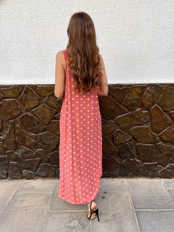 Vestido Lunares Rosa - Imagen 4