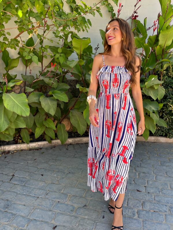 Vestido Langosta Panal - Imagen 5