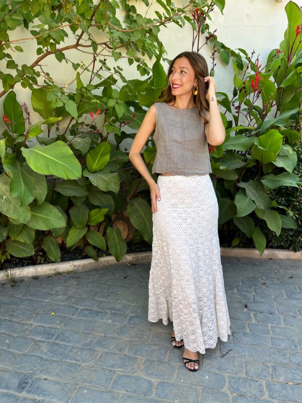 Falda Lola Beige - Imagen 6