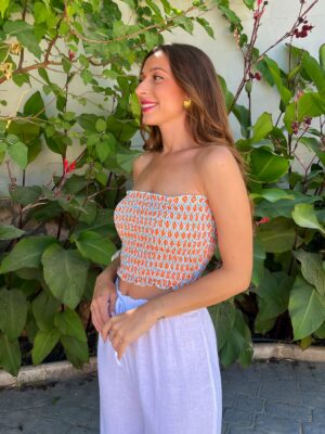 Top Marieta Naranja - Talla única