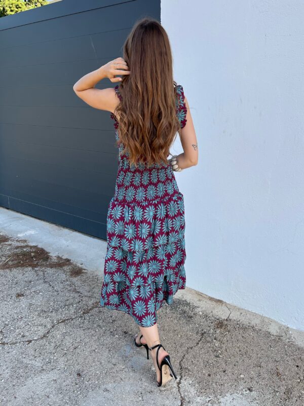 Vestido Nuba Azul - Imagen 4