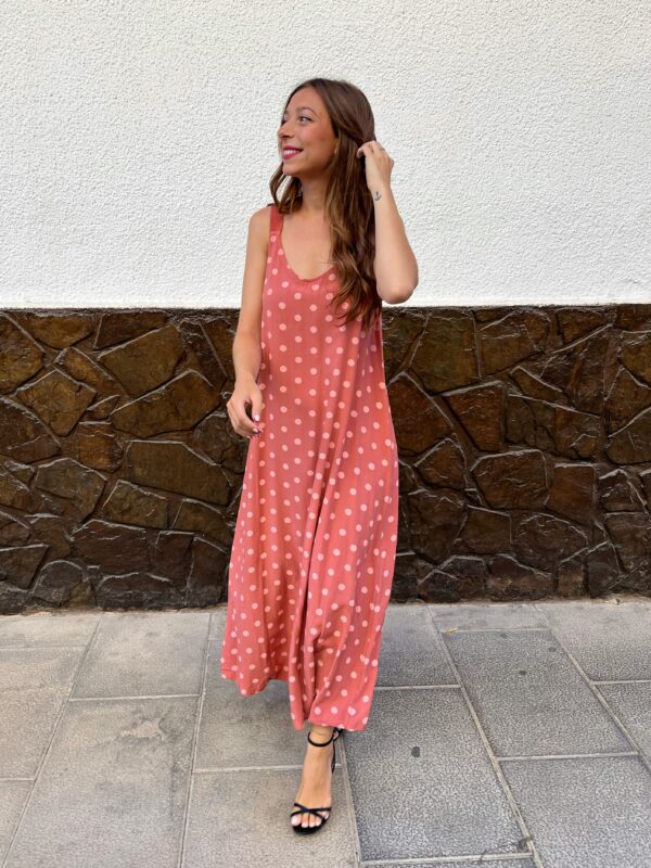 Vestido Lunares Rosa - Imagen 2