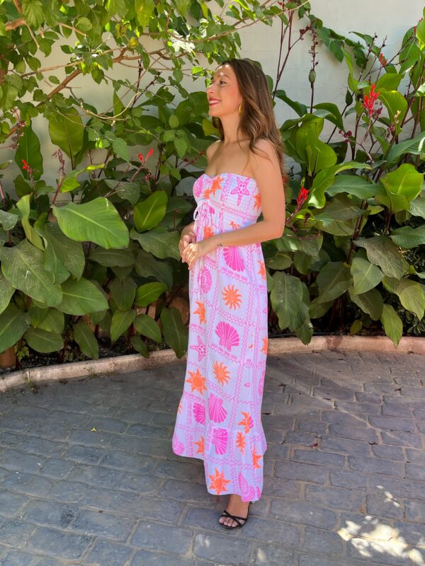 Vestido Flúor Conchas - Imagen 6