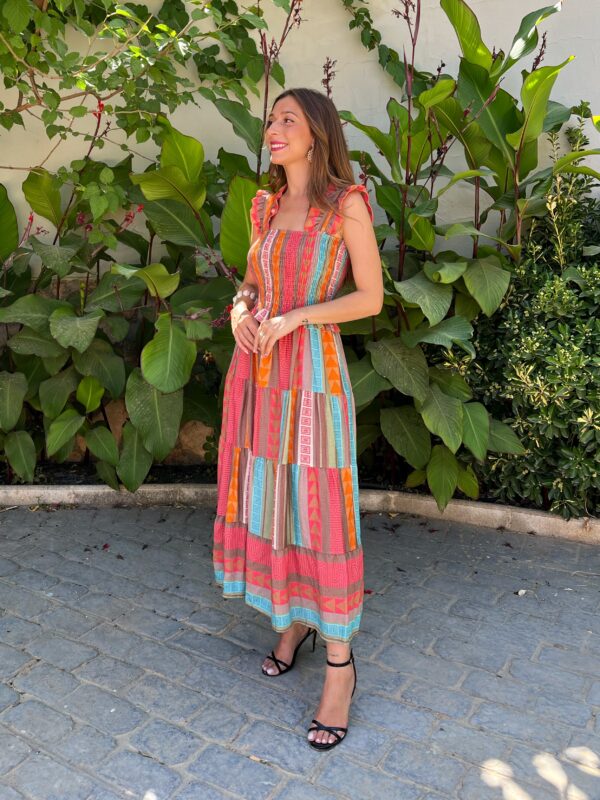 Vestido Zoco Salmón - Imagen 7