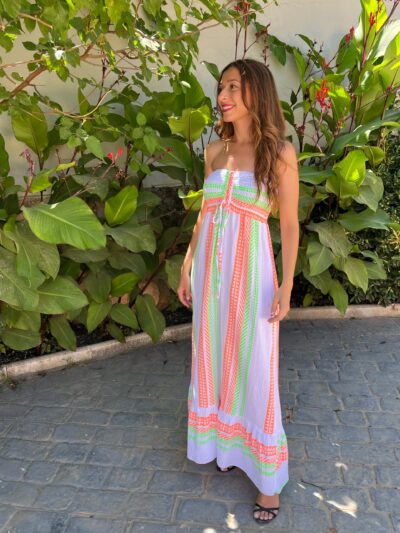 Vestido Flúor Verde