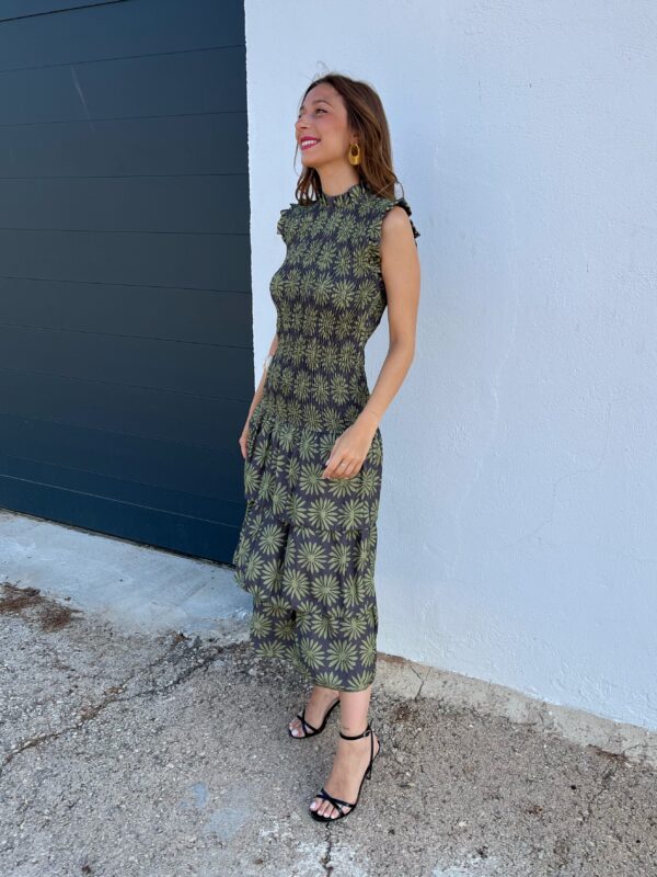Vestido Nuba Verde - Imagen 4