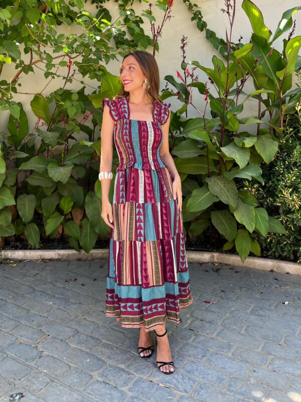 Vestido Zoco Morado
