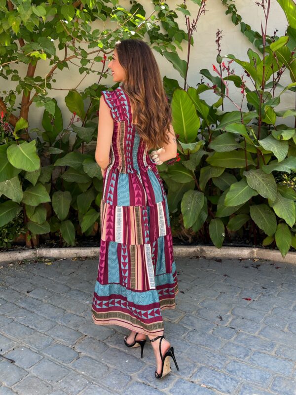 Vestido Zoco Morado - Imagen 3