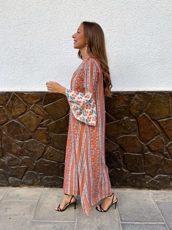 Túnica Boho Naranja - Imagen 3