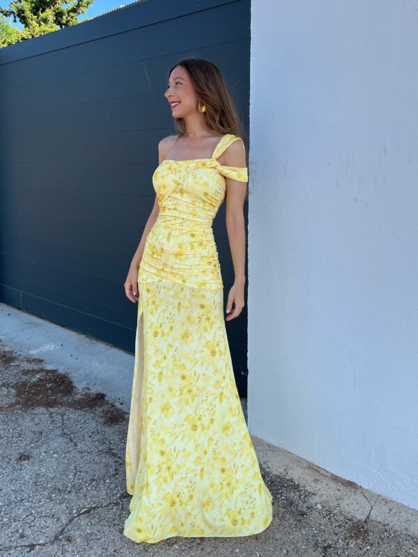 Vestido Punta Umbría Amarillo - Imagen 6