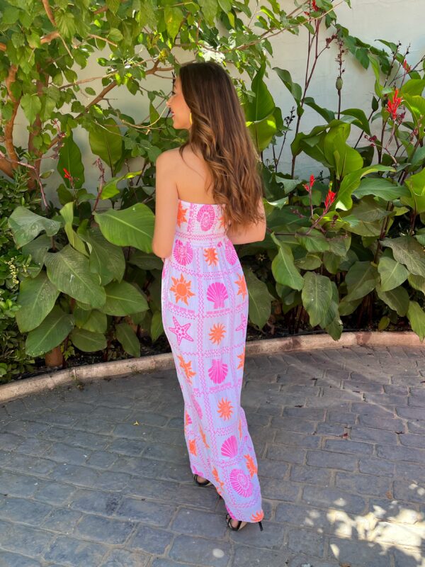 Vestido Flúor Conchas - Imagen 3