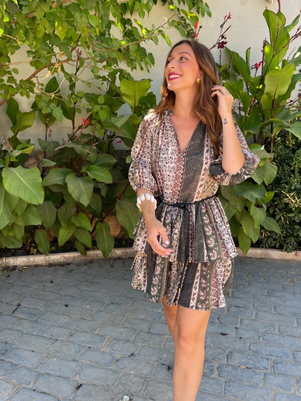 Vestido Cristina Verde - Imagen 6