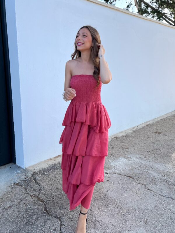 Vestido Zafiro Rosa - Imagen 5