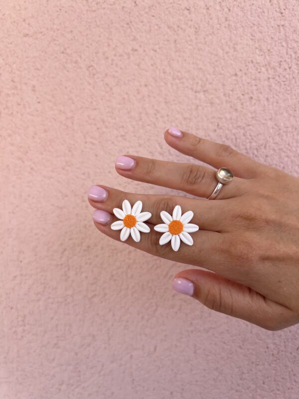 Pendientes Mini Margaritas - Imagen 2
