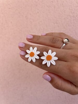 Pendientes Mini Margaritas - Talla única