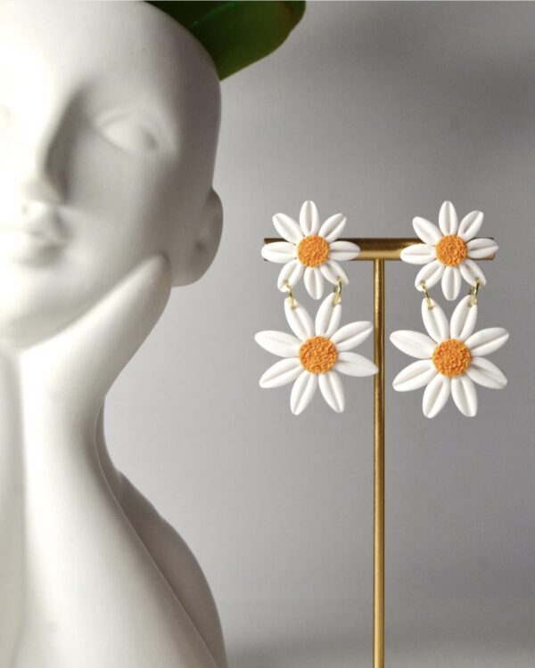 Pendientes Doble Margaritas