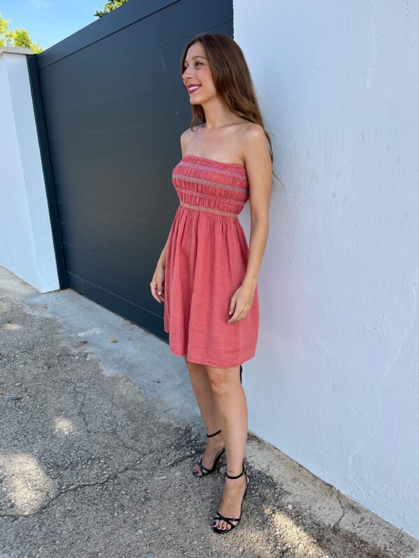 Vestido Aloha Teja