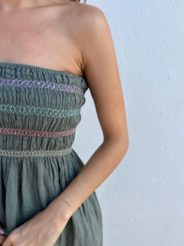 Vestido Aloha Verde - Imagen 2