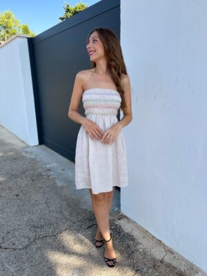 Vestido Aloha Beige - Talla única
