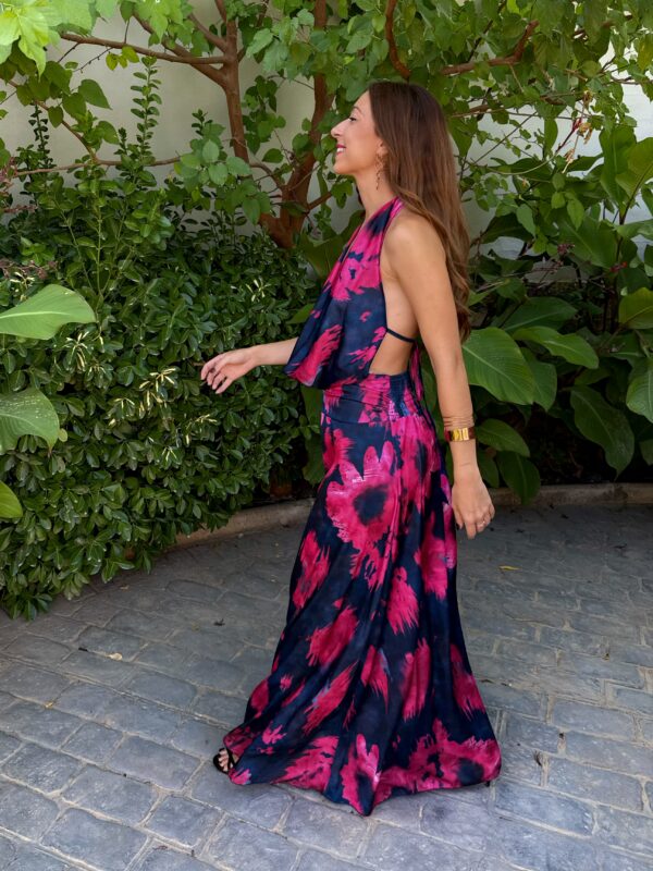 Vestido Dubái Azul Marino - Imagen 3