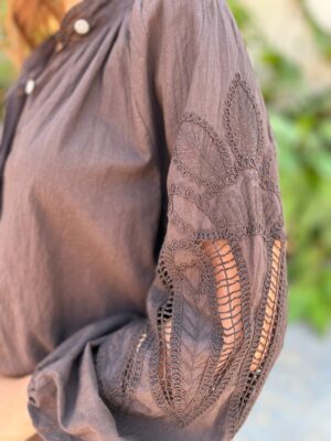 Camisa Choco Encaje