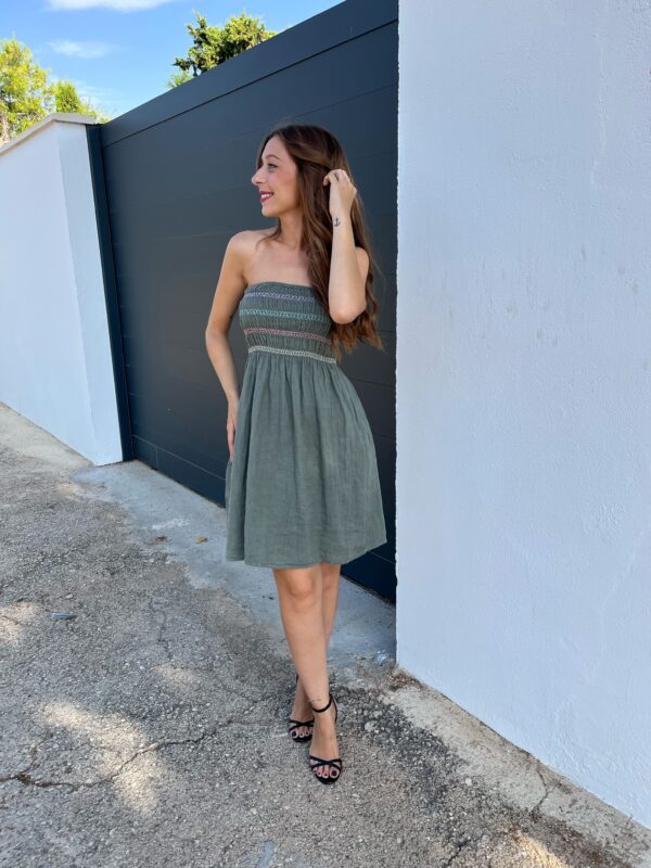 Vestido Aloha Verde - Imagen 6
