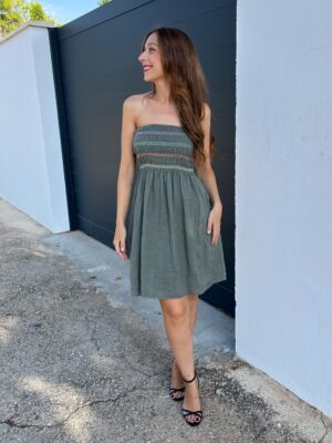 Vestido Aloha Verde - Talla única