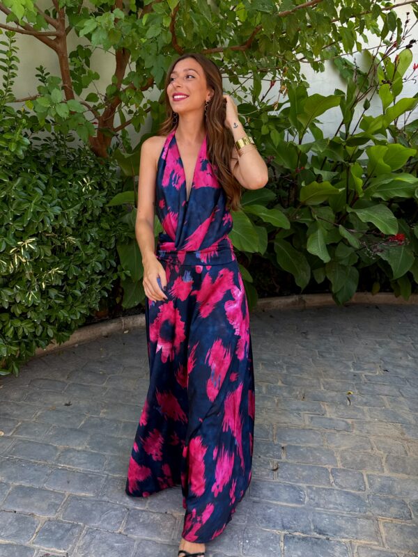 Vestido Dubái Azul Marino - Imagen 5
