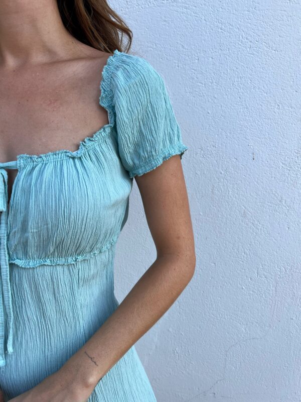 Vestido Valeria Turquesa - Imagen 2