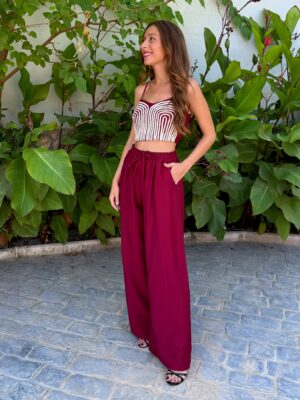 Conjunto Tyra Burdeos - Talla única