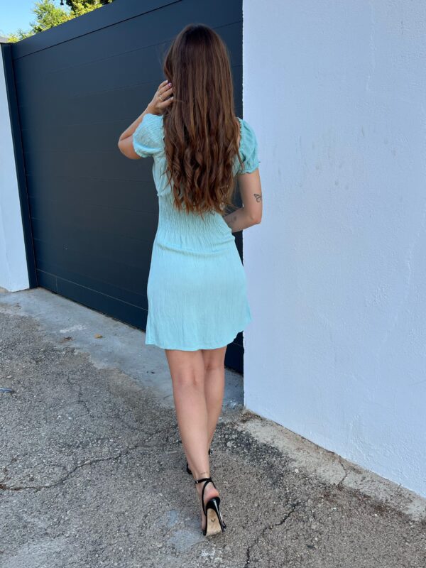 Vestido Valeria Turquesa - Imagen 4